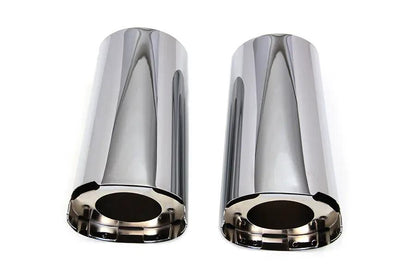 V-Twin Chrome Fork Slider Cover Set for Harley Davidson FLT Models (2014-2023) by V-Twin