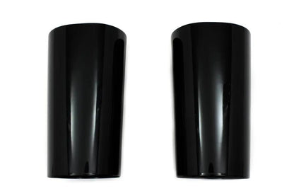 V-Twin Black Fork Slider Cover Set for Harley Davidson FLT (2014-2023) by V-Twin