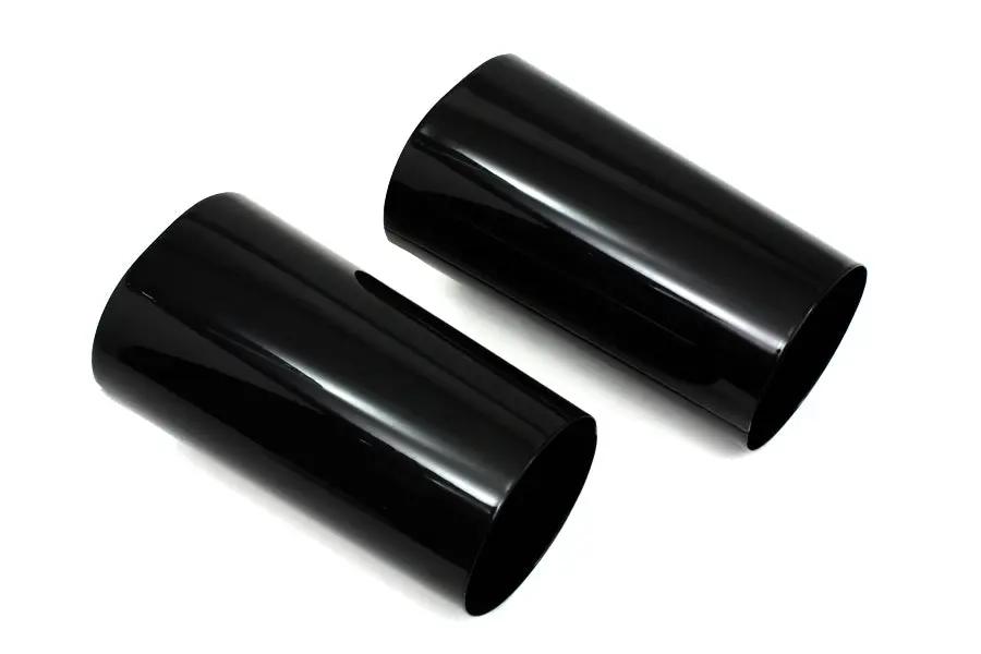 V-Twin Black Fork Slider Cover Set for Harley Davidson FLT (2014-2023) by V-Twin