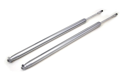Motorshop Chrome 35mm Fork Tube Assembly Set, 23-1/2-Inch Total Length, Part 24-1073