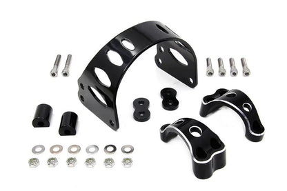 V-Twin 49mm Black Tomahawk Front Fork Brace for Harley Davidson FXD 2006-2015 by V-Twin
