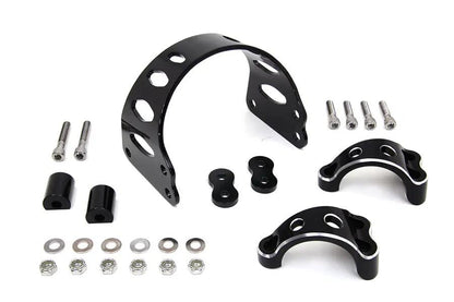 V-Twin 49mm Black Tomahawk Front Fork Brace for Harley Davidson FXD 2006-2015 by V-Twin