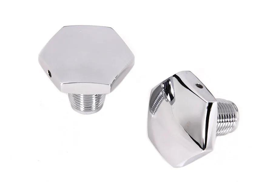 V-Twin Replica Glide Fork Top Nut for Harley Davidson FL Models (Pair) by V-Twin