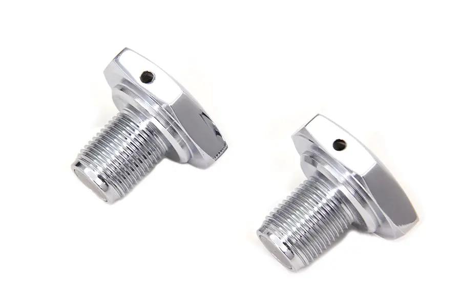 V-Twin Replica Glide Fork Top Nut for Harley Davidson FL Models (Pair) by V-Twin