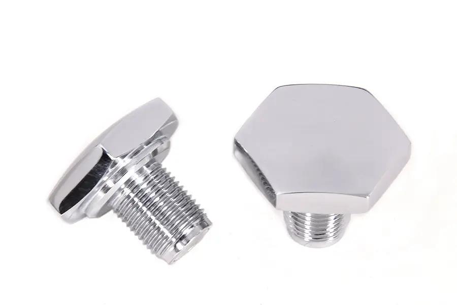V-Twin Replica Glide Fork Top Nut for Harley Davidson FL Models (Pair) by V-Twin