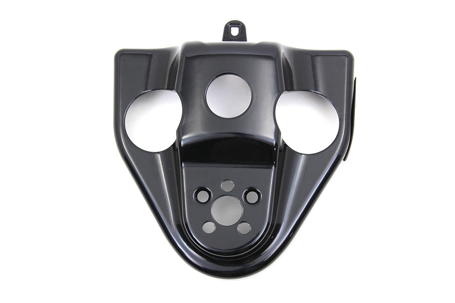 V-Twin 78005B Gloss Black Handlebar Riser Cover for Harley-Davidson FLHR