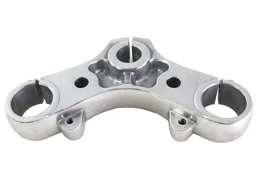 V-Twin Polished Top Triple Tree for Harley Davidson XL Models (2004-2013) by V-Twin