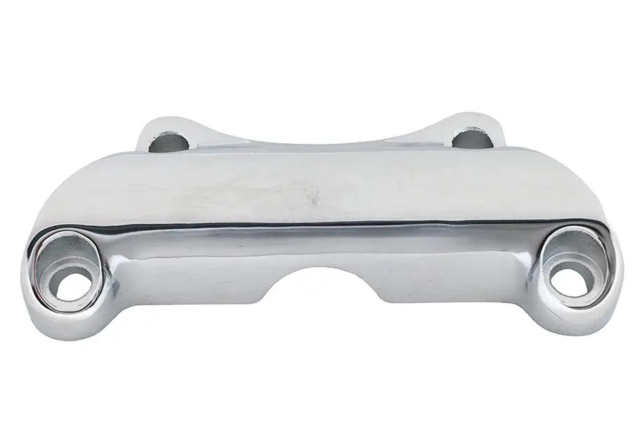 V-Twin 55918-08 1 Inch Handlebar Top Clamp Chrome for Harley Davidson FLT and FLHR Models by V-Twin