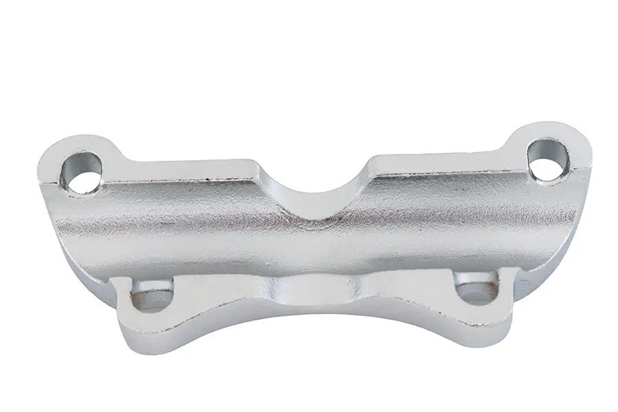 V-Twin 55918-08 1 Inch Handlebar Top Clamp Chrome for Harley Davidson FLT and FLHR Models by V-Twin