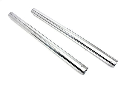 V-Twin Hard Chrome 49mm Fork Tube Set for Harley Davidson FXDWG (27-1/2 inch Length) by V-Twin