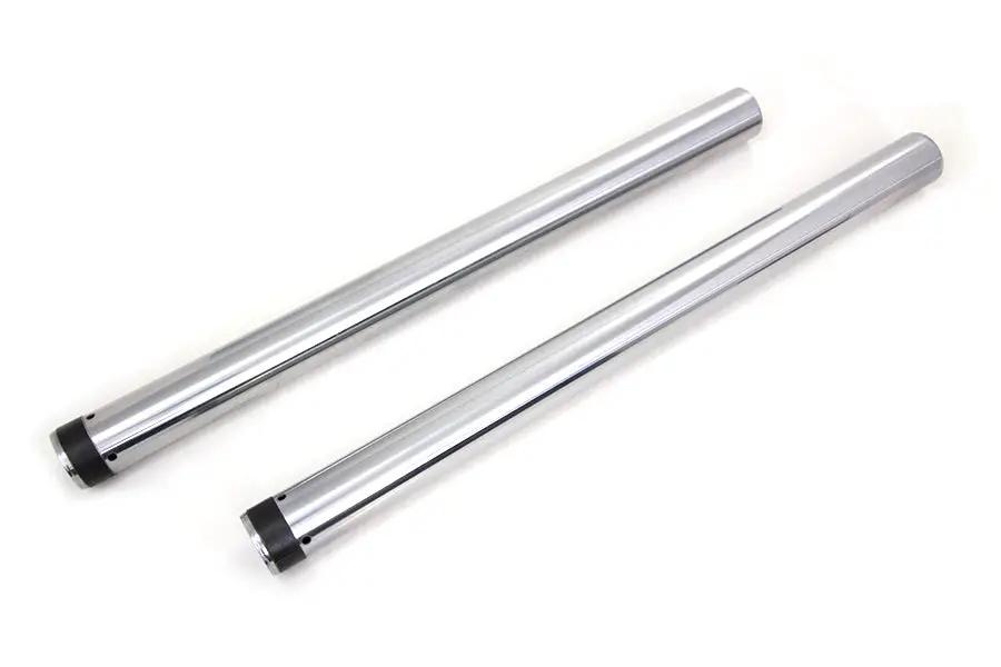 V-Twin Hard Chrome 49mm Fork Tube Set for Harley Davidson FXDF (2008-2017) by V-Twin