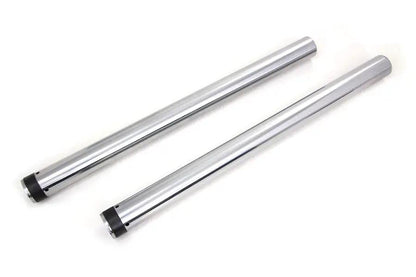 V-Twin Hard Chrome 49mm Fork Tube Set for Harley Davidson FXDF (2008-2017) by V-Twin