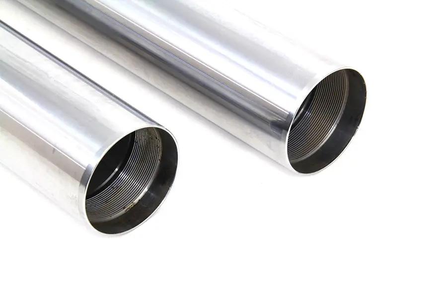 V-Twin Hard Chrome 49mm Fork Tube Set for Harley Davidson FXDF (2008-2017) by V-Twin