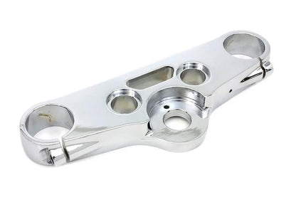 V-Twin FXDWG Top Triple Tree Chrome for 49mm Fork Tubes by V-Twin