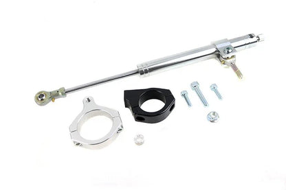 V-Twin Chrome Fork Steering Damper Kit for Harley Davidson FXD (Part #84889) by V-Twin