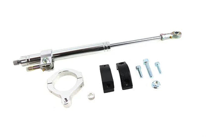 V-Twin Chrome Fork Steering Damper Kit for Harley Davidson FXD (Part #84889) by V-Twin
