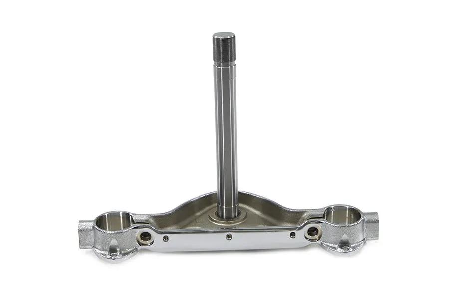 V-Twin Chrome Lower Fork Triple Tree for Harley Davidson FLT Models by V-Twin