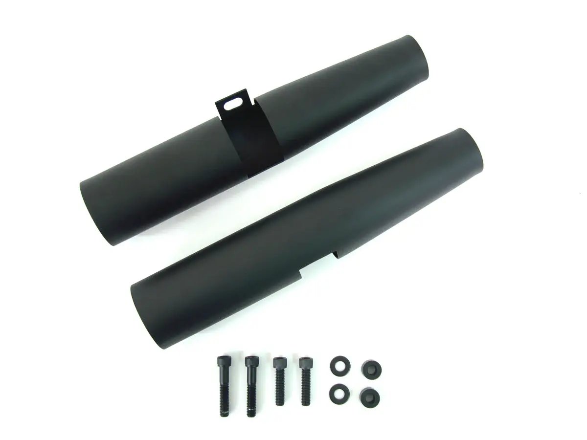 V-Twin Black 39mm Fork Shrouds for Harley Davidson XL (1986-1995) by V-Twin
