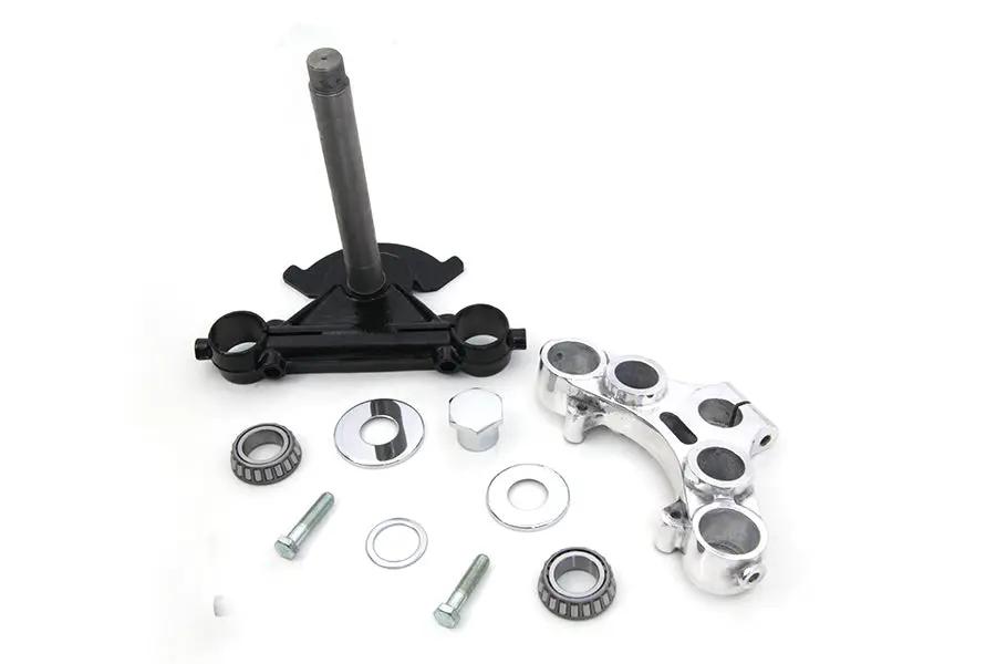 V-Twin FXR 35mm Triple Tree Set - Forged Steel Lower Tree for Harley Davidson FXR Models by V-Twin