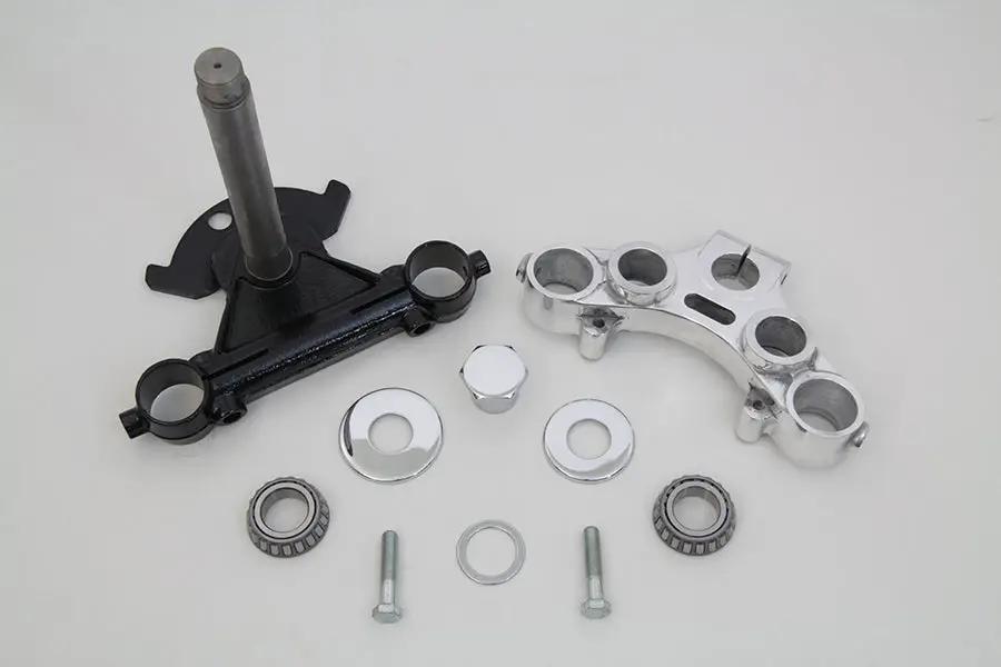 V-Twin FXR 35mm Triple Tree Set - Forged Steel Lower Tree for Harley Davidson FXR Models by V-Twin
