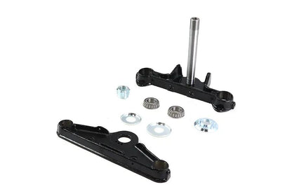 V-Twin Replica Forged Steel Triple Tree Set in Black for Harley Davidson FL Models by V-Twin