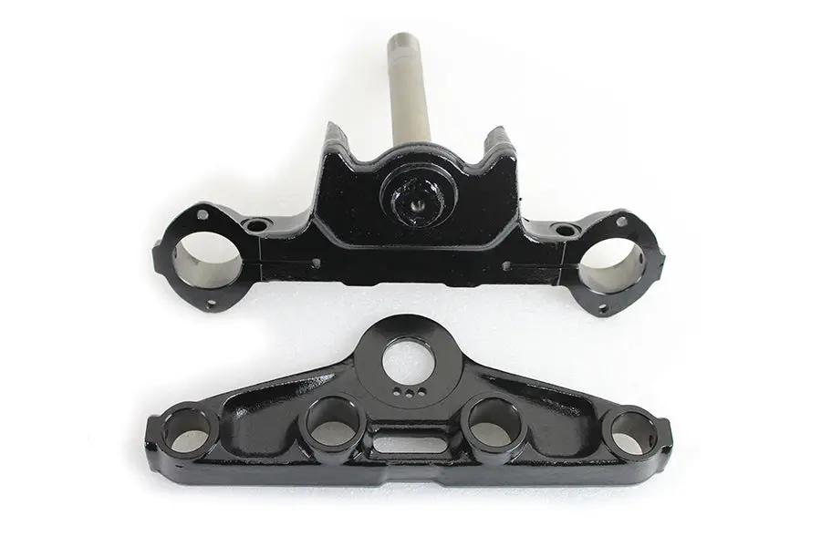 V-Twin Black Triple Tree Set for Harley Davidson FL Models (1960-1968) by V-Twin