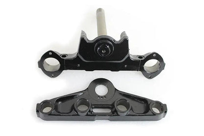 V-Twin Black Triple Tree Set for Harley Davidson FL Models (1960-1968) by V-Twin