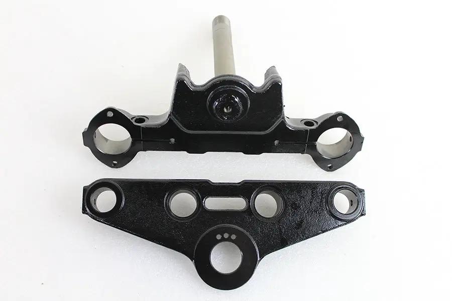 V-Twin Black Triple Tree Set for Harley Davidson FL Models (1960-1968) by V-Twin