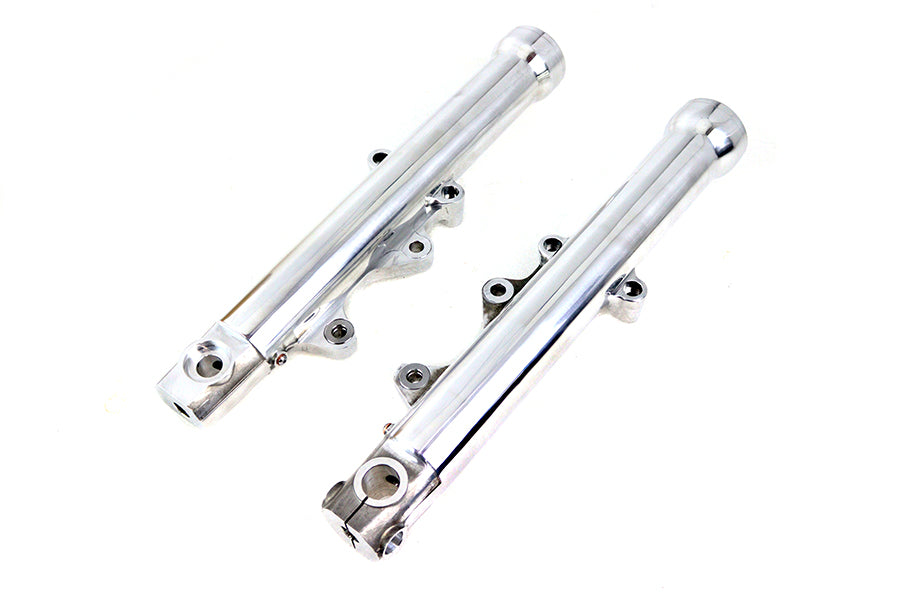 V-Twin 24-1330 39mm Dual Disc Lower Leg Set, Polished