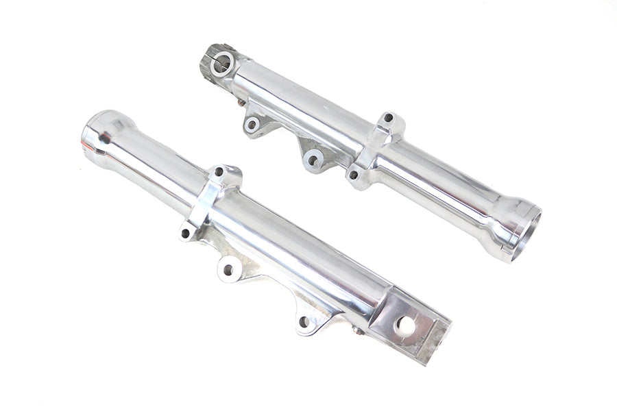 V-Twin 24-1330 39mm Dual Disc Lower Leg Set, Polished