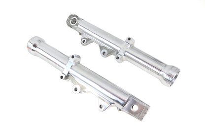 V-Twin 24-1330 39mm Dual Disc Lower Leg Set, Polished