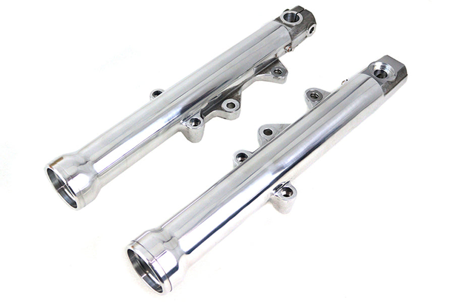 V-Twin 24-1330 39mm Dual Disc Lower Leg Set, Polished