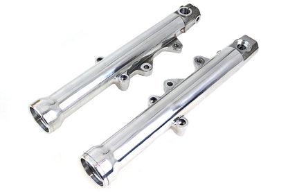 V-Twin 24-1330 39mm Dual Disc Lower Leg Set, Polished