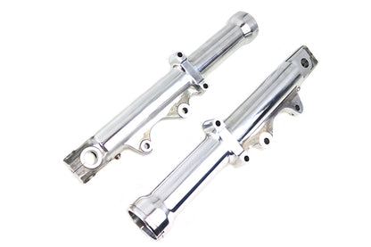 V-Twin 24-1330 39mm Dual Disc Lower Leg Set, Polished