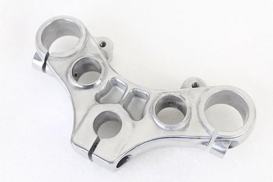 V-Twin Replica Top Triple Tree Polished for Harley Davidson XL Models by V-Twin