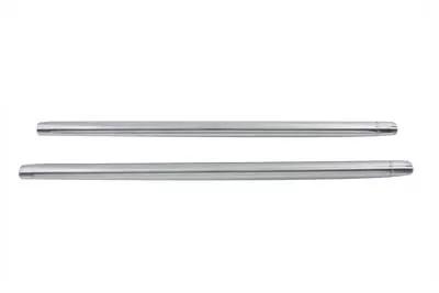 V-Twin Hard Chrome 35mm Fork Tube Set for Harley Davidson XL and FX Models – 25-1/4 Inch Length by V-Twin
