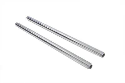 V-Twin Hard Chrome 35mm Fork Tube Set for Harley Davidson XL and FX Models – 25-1/4 Inch Length by V-Twin