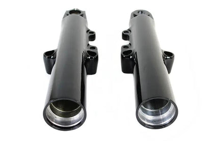 V-Twin Black 49mm Lower Fork Slider Set for Harley Davidson FLT (2014-2023) by V-Twin