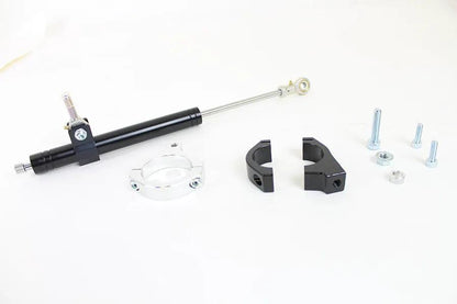 V-Twin Black Fork Steering Damper Kit for Harley Davidson FXD (2006-2015) by V-Twin