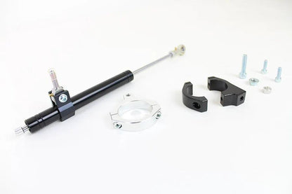 V-Twin Black Fork Steering Damper Kit for Harley Davidson FXD (2006-2015) by V-Twin