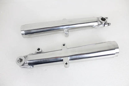 V-Twin 41mm Glide Fork Slider Set Polished for Harley Davidson FL (1949-1958) by V-Twin