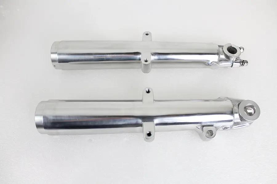 V-Twin 41mm Glide Fork Slider Set Polished for Harley Davidson FL (1949-1958) by V-Twin