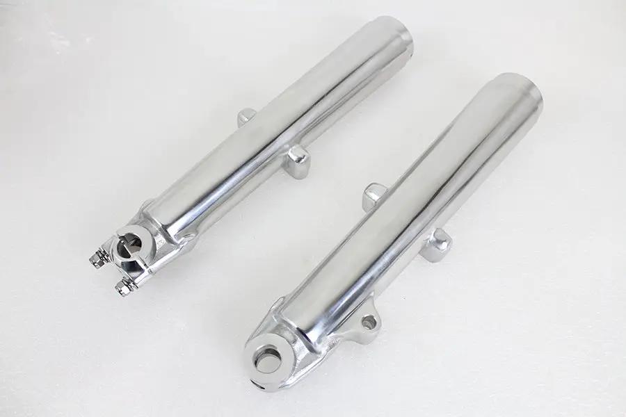 V-Twin 41mm Glide Fork Slider Set Polished for Harley Davidson FL (1949-1958) by V-Twin