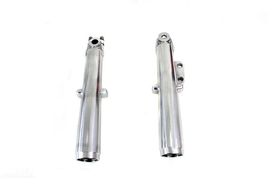 V-Twin 41mm Glide Fork Slider Set Polished for Harley Davidson FL (1972-1977) by V-Twin