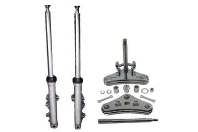 V-Twin 41mm Narrow Fork Assembly Dual Disc for Harley Davidson XL (1984-1993) by V-Twin