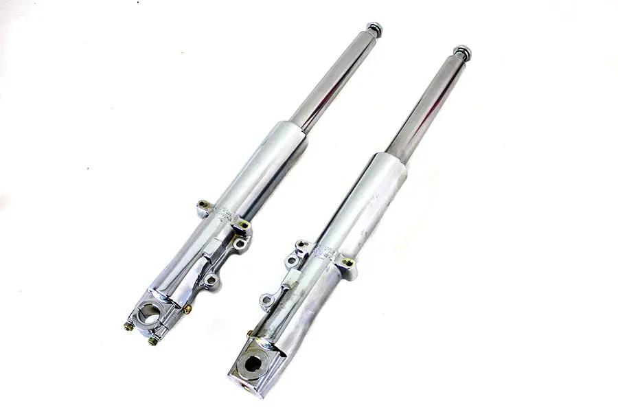 V-Twin 41mm Fork Slider Assembly Chrome for Harley Davidson FLHR (2002-2011) by V-Twin