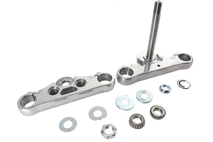V-Twin FXDWG Fork Triple Tree Set Polished for Harley Davidson FXDWG (2008-2017) by V-Twin