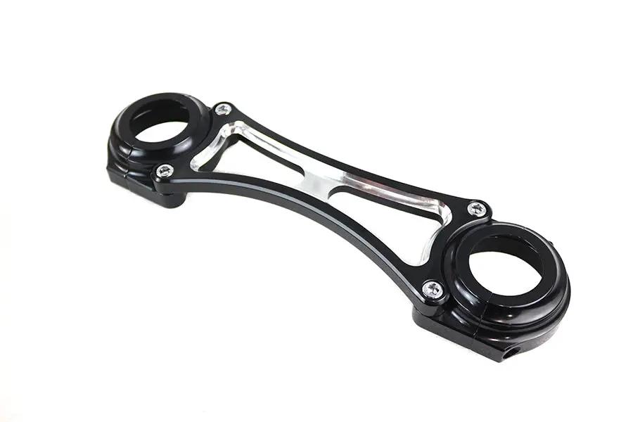 V-Twin 41mm Black Front Fork Brace for Harley Davidson FXST Models by V-Twin
