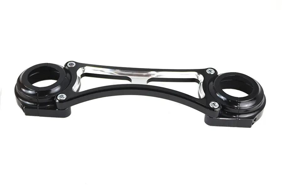 V-Twin 41mm Black Front Fork Brace for Harley Davidson FXST Models by V-Twin