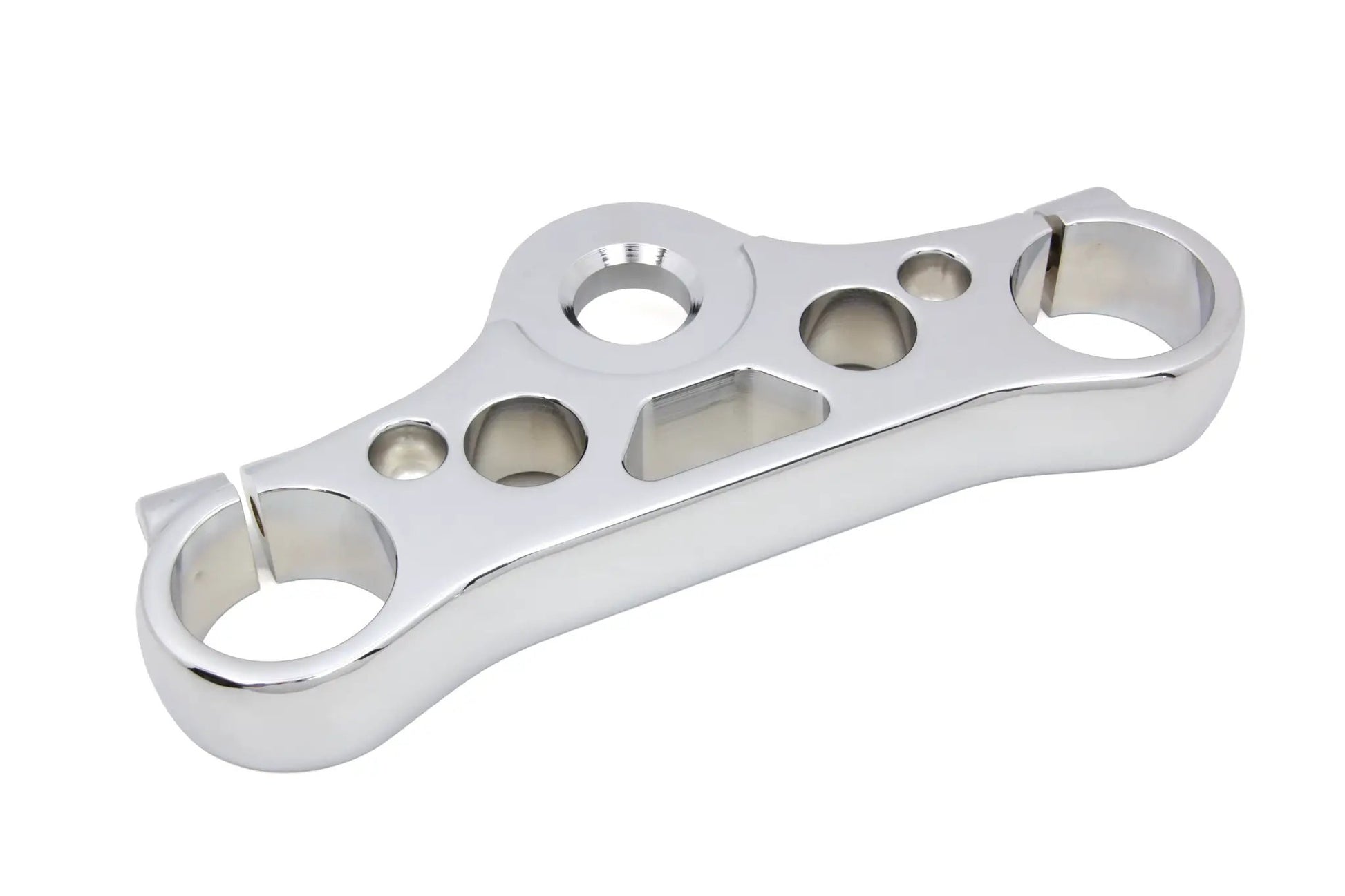 V-Twin FXD Chrome Top Triple Tree for Harley Davidson FXD Models (2008-2017) by V-Twin